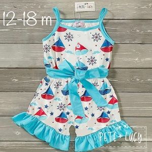 Pete and Lucy Romper